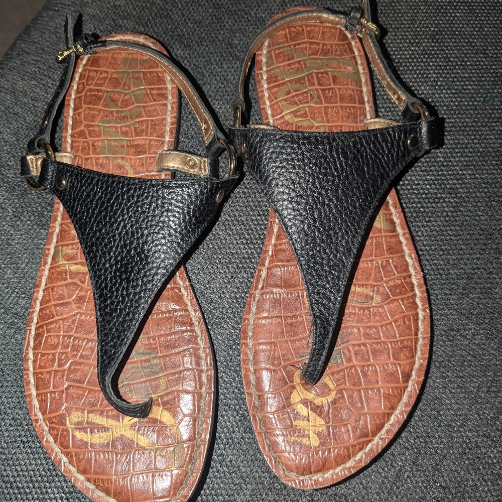 Sam edelman size 8 genuine leather sandals